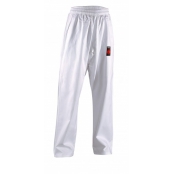 Kalhoty na karate DANRHO SHIRO PLUS bílé