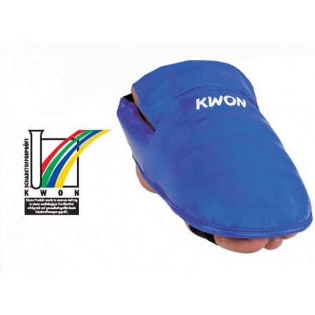 Chránič nártu na karate KWON modrý