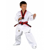Dobok na taekwondo KWON VICTORY červeno-černá klopa