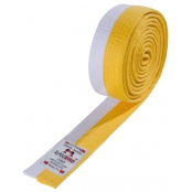 Pásek ke kimonu DANRHO bílo-žlutý