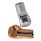 XXL boxerská rukavice stříbrná